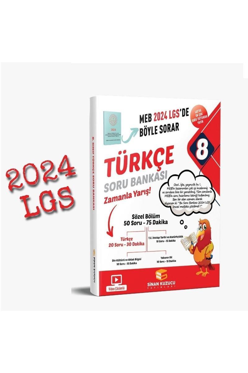 Sinan Kuzucu Yayınları 8 Sınıf Lgs Meb Böyle Sorar 2024 Lgs Türkçe