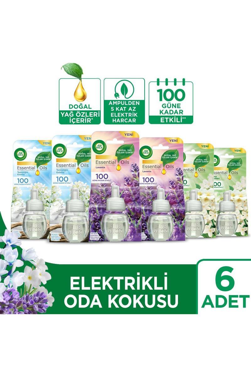 Air Wick Elektrikli Oda Kokusu Yedek Şişe Set Bahar Çiçekleri x2