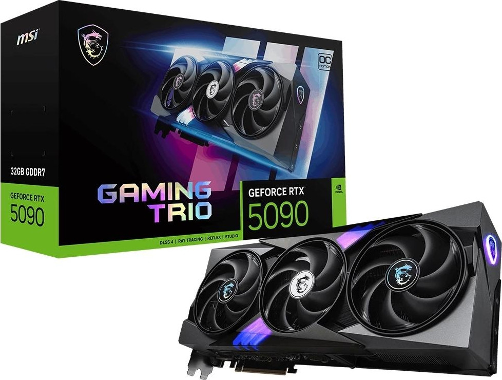 MSI GeForce RTX 5090 32GB Gaming Trio OC