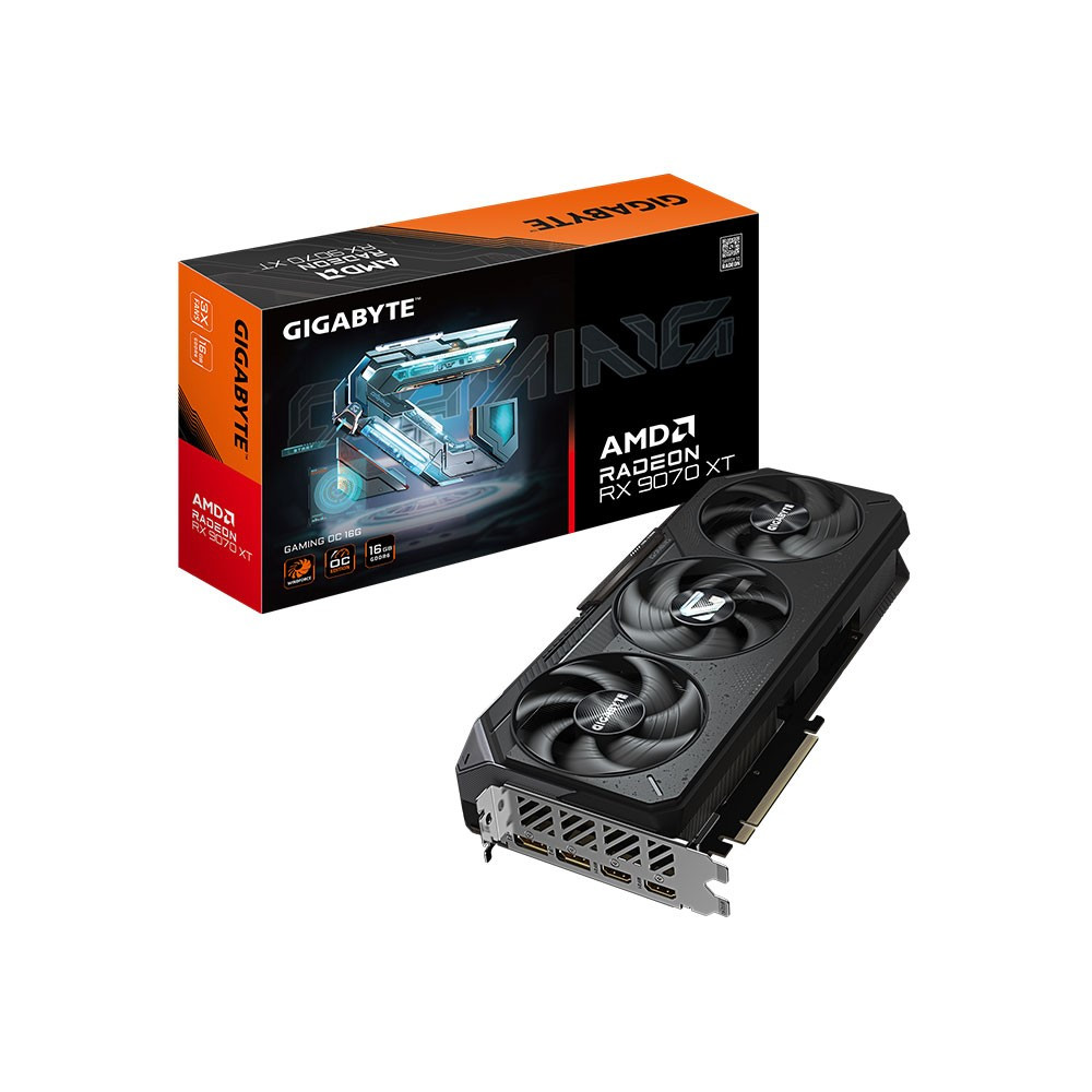 Gigabyte Radeon RX 9070 XT Gaming OC 16GB