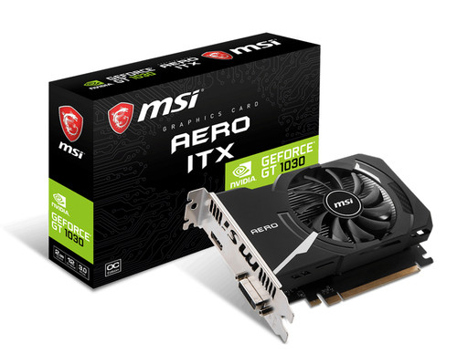 MSI AERO ITX V809-2824R görüntü kartı NVIDIA GeForce GT 1030 2 GB GDDR4 ProductImage