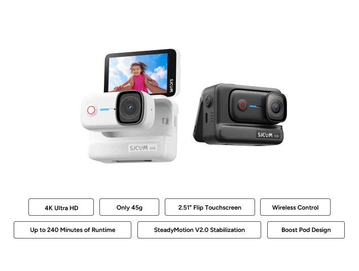 SJCAM S10 bilgisayar ve mobil kullanım