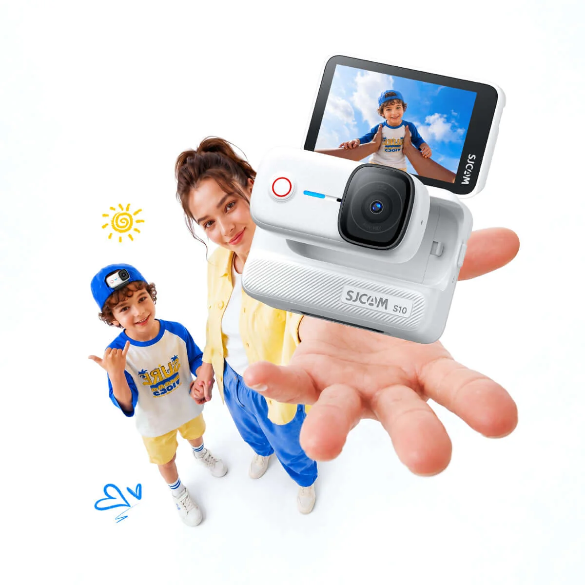 SJCAM S10 Her an yanında