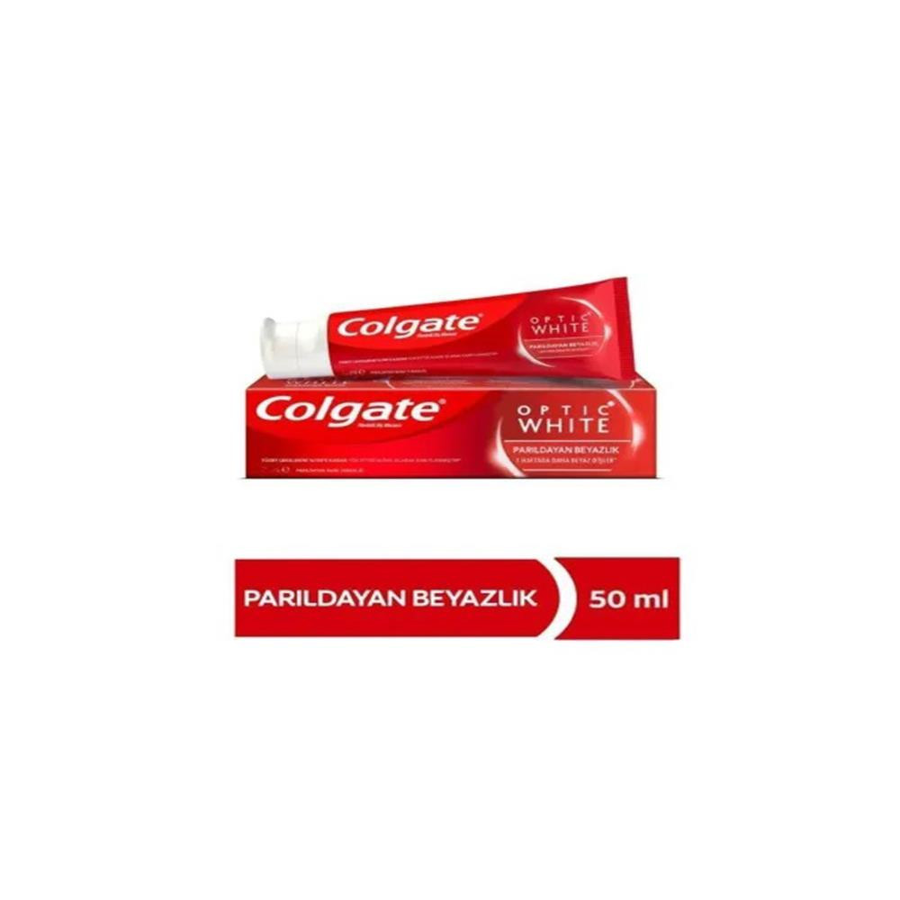 Colgate Optic White Beyazlatıcı Diş Macunu 50ML - idefix