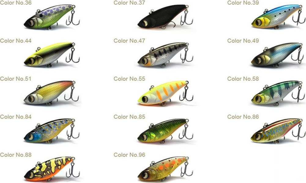 Lurefans Doublekill 5,5 Cm – Leurre Crankbait Sans Lèvre DK5 #3, Multicolore, 18g