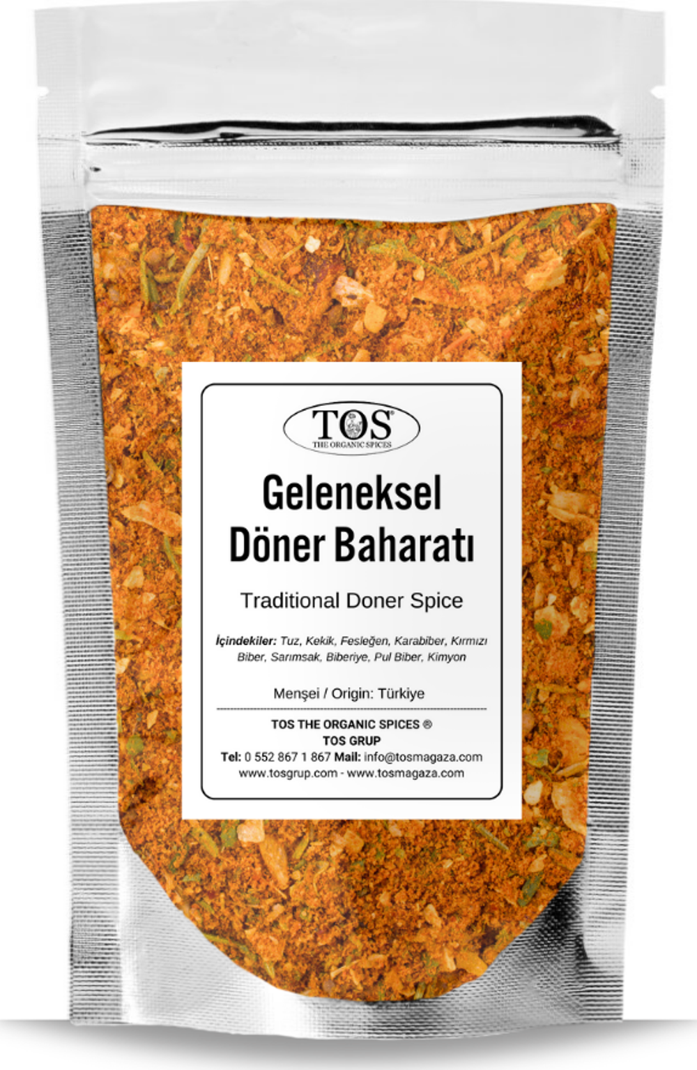 Geleneksel Döner Baharatı 500 gr Traditional Döner Spice - Premium ...