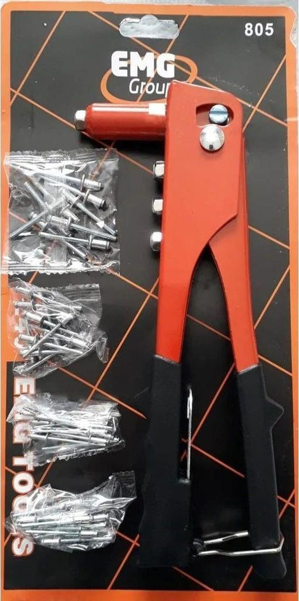 4 Başlı Perçin Makinesi Perçin Aleti ve Perçin Çivileri - idefix