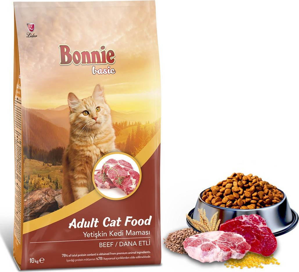 Bonnie Dana Etli 10 kg Yetişkin Kedi Maması