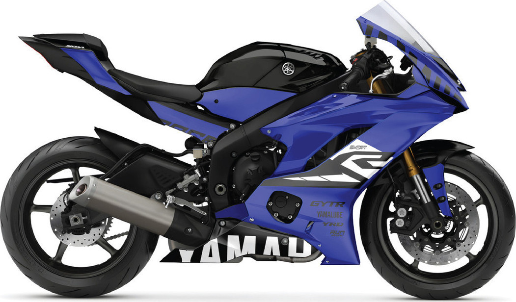 Run Grafik Shop YAMAHA R6 17-24 MIXED GRAPHİC KİT STİCKER SET