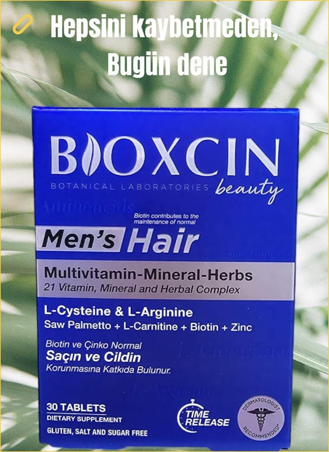 Bioxcin Men's Hair 30 Tablet