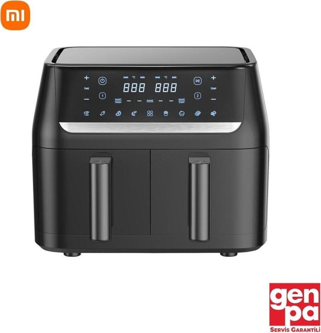 Xiaomi Smartmi Cook Master Duo Çift Hazneli Air Fryer (4.8L + 4.8L) 9 ...