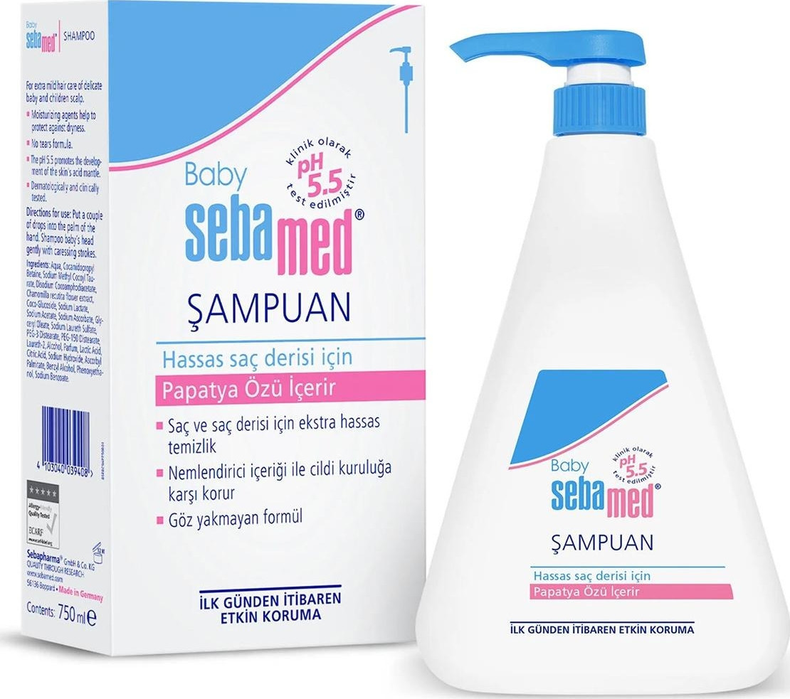 Sebamed Bebek Şampuanı 750 ml