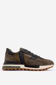 MARCOMEN Erkek Kalın Taban Bağcıklı Comfort Sneaker Gerçek Deri  MC 20354 HAKİ