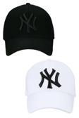 Ritagarcia Unisex Ny Nakışlı Mavi Kep Şapka 2'Li Set