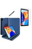 20068310 Xiaomi Redmi Pad Se 8.7 Inç Uyumlu 360° Dönebilen Standlı Tablet Kılıfı Ekran Koruyucu Ve Kalem Seti