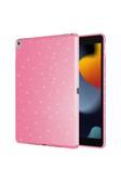 20068310 Apple İpad 10.2  2020 8.Nesil İle Uyumlu Simli Tasarımlı Tablet Kılıfı
