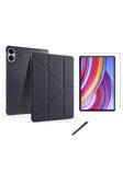20068310 Xiaomi Redmi Pad Pro 12.1 İnç Uyumlu Tri Fold Kalemlikli Tablet Kılıfı Ekran Koruyucu Kalem Seti