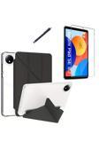 20068310 Xiaomi Redmi Pad Se 8.7 İnç Uyumlu Tri Fold Kalemlikli Tablet Kılıfı Ekran Koruyucu Kalem Seti