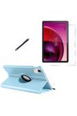 20068310 Lenovo Tab K11 Tb-330Fu Uyumlu Kılıf Dönebilen Standlı Tablet Kılıfı + Ekran Koruyucu + Kalem