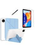 20068310 Xiaomi Redmi Pad Se 8.7 İnç Uyumlu Tri Fold Kalemlikli Tablet Kılıfı Ekran Koruyucu Kalem Seti