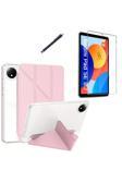 20068310 Xiaomi Redmi Pad Se 8.7 İnç Uyumlu Tri Fold Kalemlikli Tablet Kılıfı Ekran Koruyucu Kalem Seti