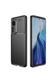 20068310 Xiaomi Mi 12 İle Uyumlu Kılıf Focus Karbon Tasarım Telefon Kılıfı Kapak