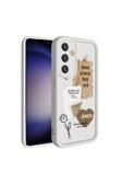 20068310 Samsung Galaxy S23 Fe İle Uyumlu Kılıf Kamera Korumalı Yüzeyi Baskılı Arka Kapak
