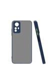 20068310 Xiaomi Redmi Note 12S Uyumlu Kılıf Renkli Kenarlı Arkası Mat Yüzeyli Telefon Kılıfı Kapak