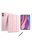 20068310 Xiaomi Redmi Pad Pro 12.1 İnç Uyumlu Tri Fold Kalemlikli Tablet Kılıfı Ekran Koruyucu Kalem Seti