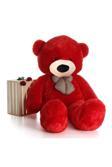 90 cm Papyonlu Peluş Ayıcık - % 100 YERLİ
