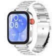 Huawei Watch Fit 3 İle Uyumlu Ironweft Paslanmaz Döküm Çelik Metal Kordon - Dayanıklı ve Şık