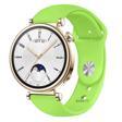 Sneezy Huawei Watch GT4 41mm İle Uyumlu 18mm PureLux Soft Silikon Kordon