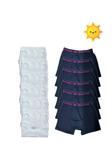 Pi Giyim 12Li Erkek Çocuk Atlet Boxer Takımı 6 Atlet 6 Boxer