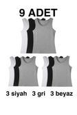 Pi Giyim 9'Lu Erkek Atlet