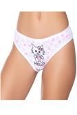 Pi Giyim Kadın Kadın Ribana İnce Bel Pastel Baskılı Bikini Külot 6'Lı Paket