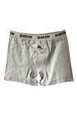 Pi Giyim Boxer Erkek Gri Likralı Boxer 1'Li