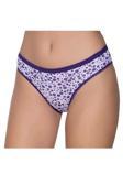 Pi Giyim Kadın Renkli Likralı Geometrik Desenli Bikini Külot 6'Lı Paket