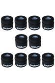 Wilson Comfort Bowl O'Grips 10 Adet Grip, Tenis Raketi Gribi Siyah