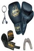 By Leon 1982 Leon Blade Training Boks, Kick Boks Ve Muay Thai Eldiveni Anahtarlık Dişlik Ve Bandaj Seti 3,5 M