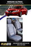 Plusoto Nissan Altimauyumlu Vera Serisi Füme Oto Koltuk Kılıfı 5Li Takım Set M-531