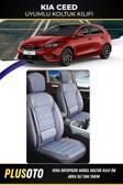 Plusoto Kia Ceeduyumlu Vera Serisi Füme Oto Koltuk Kılıfı 5Li Takım Set M-459