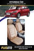 Plusoto Hyundai İ20 Uyumlu Vera Serisi Bej Oto Koltuk Kılıfı 5Li Takım Set M-380