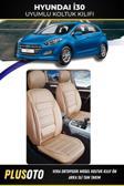Plusoto Hyundai İ30 Uyumlu Vera Serisi Bej Oto Koltuk Kılıfı 5Li Takım Set M-386