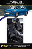 Plusoto Hyundai İ30 Uyumlu Vera Serisi Siyah Beyaz Oto Koltuk Kılıfı 5Li Takım Set M-388