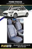Plusoto Ford Focus Uyumlu Vera Serisi Siyah Oto Koltuk Kılıfı 5Li Takım Set M-277