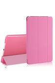 Mobax Apple İpad 5. Nesil 6. Nesil 9.7 Kılıf Pu Deri Smart Standlı Case A1822 A1823 A1893 A1954 Açık Pembe