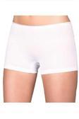 Berrak Kadın Renkli Likralı Boxer Şort 2101 Beyaz M