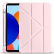 Huawei Matepad 11 (2021) Yatay ve Dikey Standlı Köşe Korumalı Kalemlikli Origami Silikon Kılıf