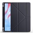 Honor X8 Pro 11.5' Yatay ve Dikey Standlı Köşe Korumalı Kalemlikli Origami Silikon Kılıf