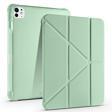 Apple iPad Pro 11 2.Nesil Yatay ve Dikey Standlı Antishock Kalemlikli Origami Silikon Kılıf A2228